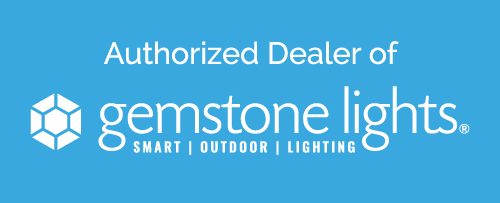 A logo features the text for an authorized dealer of Gemstone Lights